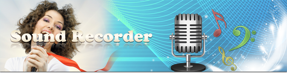 Audio Sound Recorder Banner