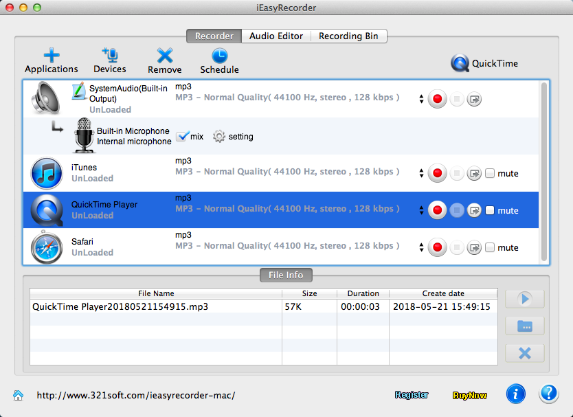 .wav audio recorder mac