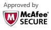 McAfee SECURE icon
